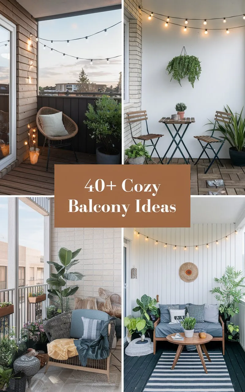 Cozy Balcony Ideas