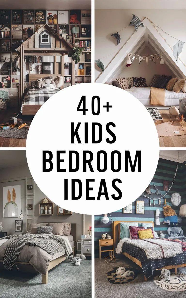 40+ Kids Bedroom Ideas