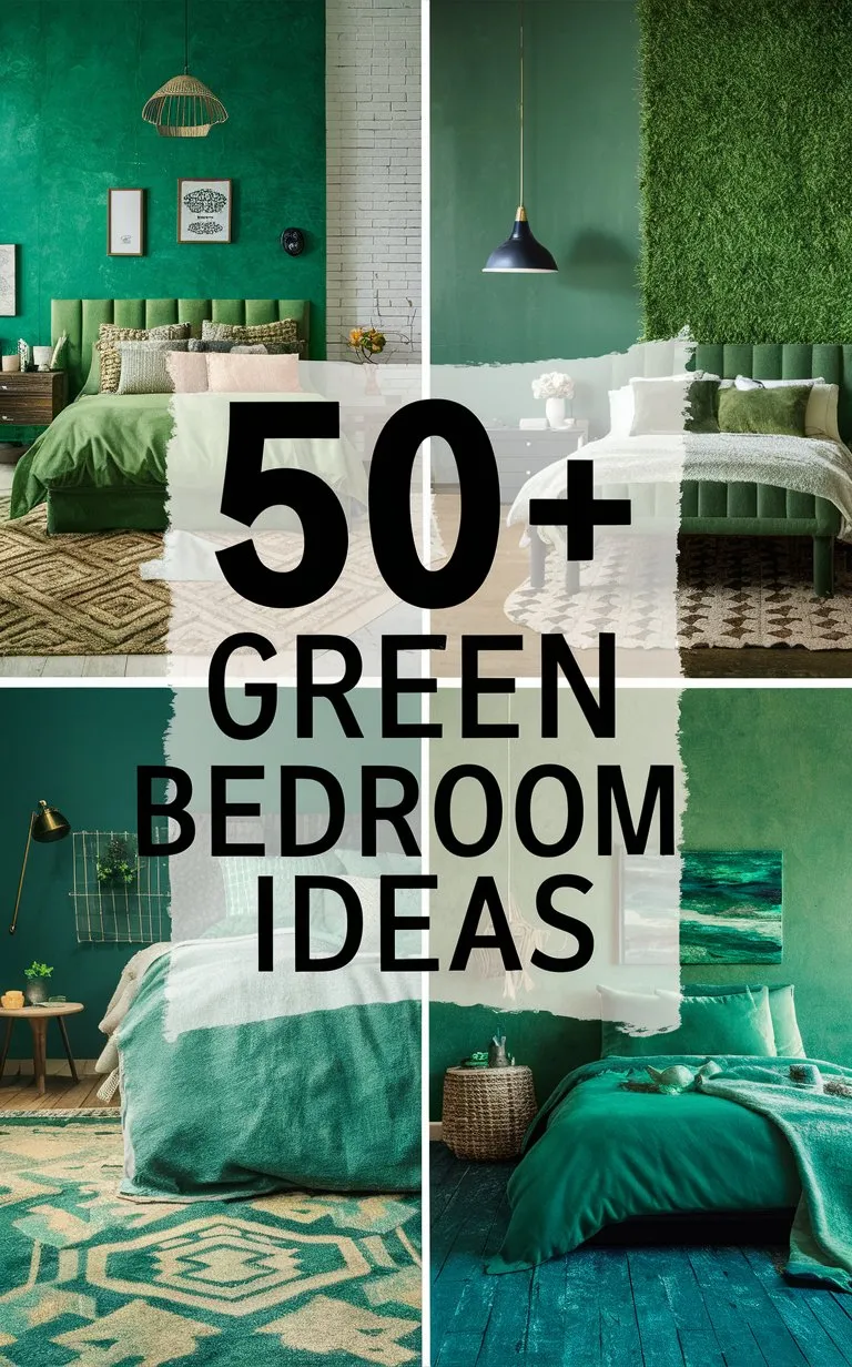 50_ Green Bedroom Ideas