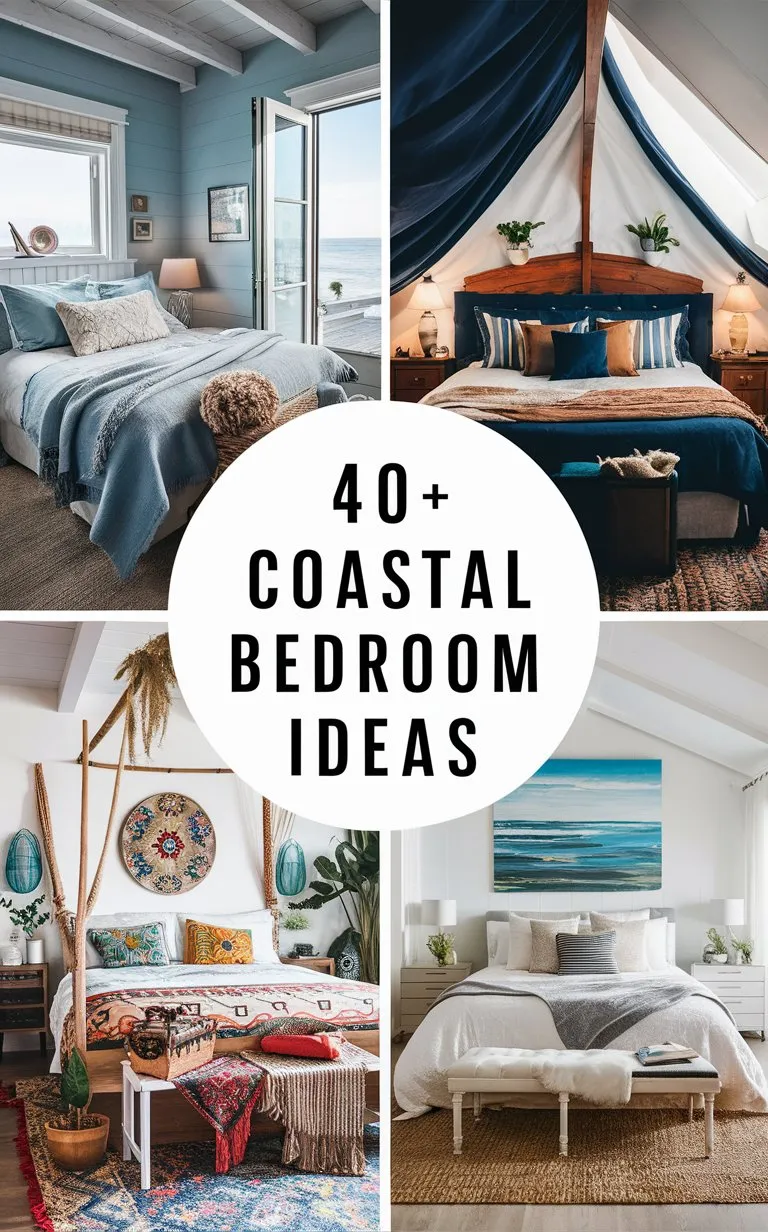 40+ Coastal Bedroom Ideas