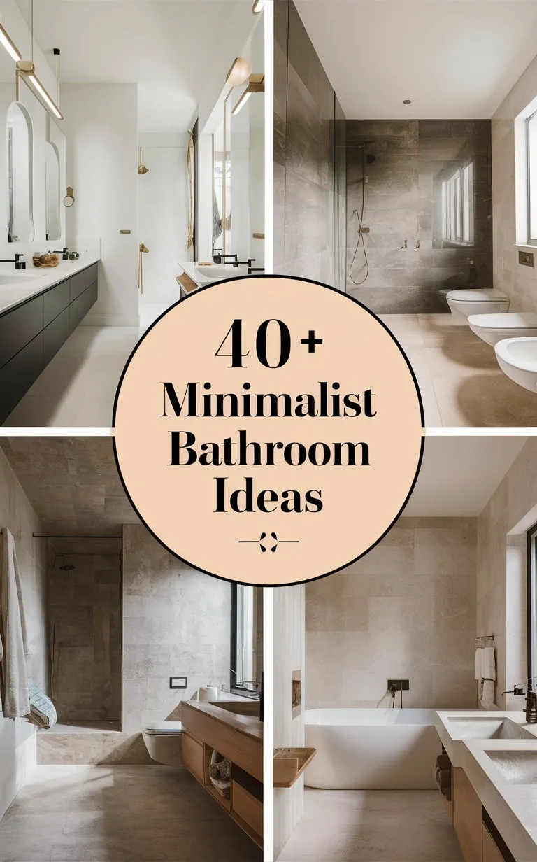 Minimalist Bathroom Ideas