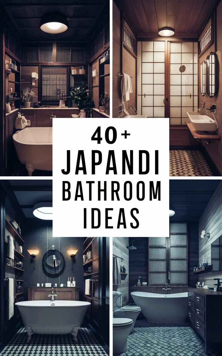 Japandi Bathroom Ideas