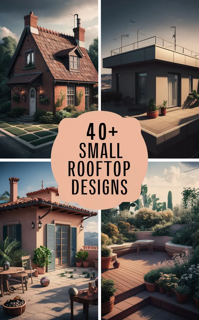 40+ Small Rooftop Designs