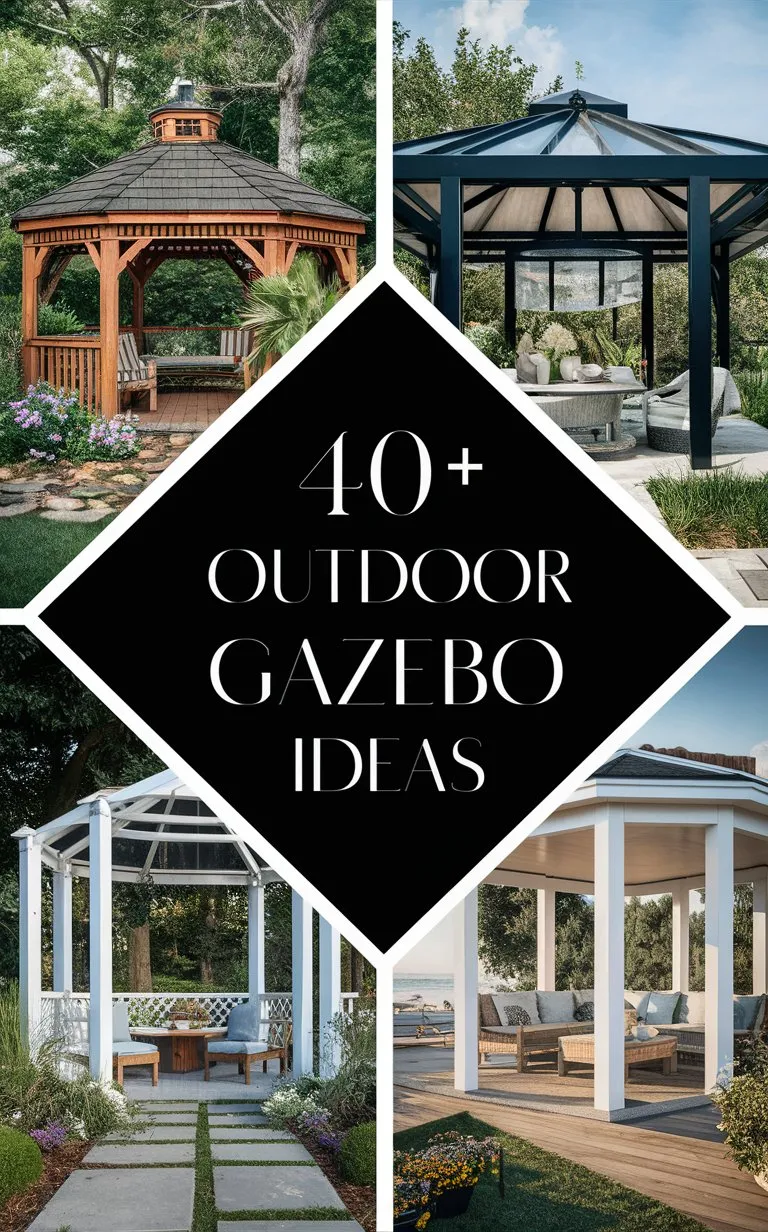 40+ Outdoor Gazebo Ideas