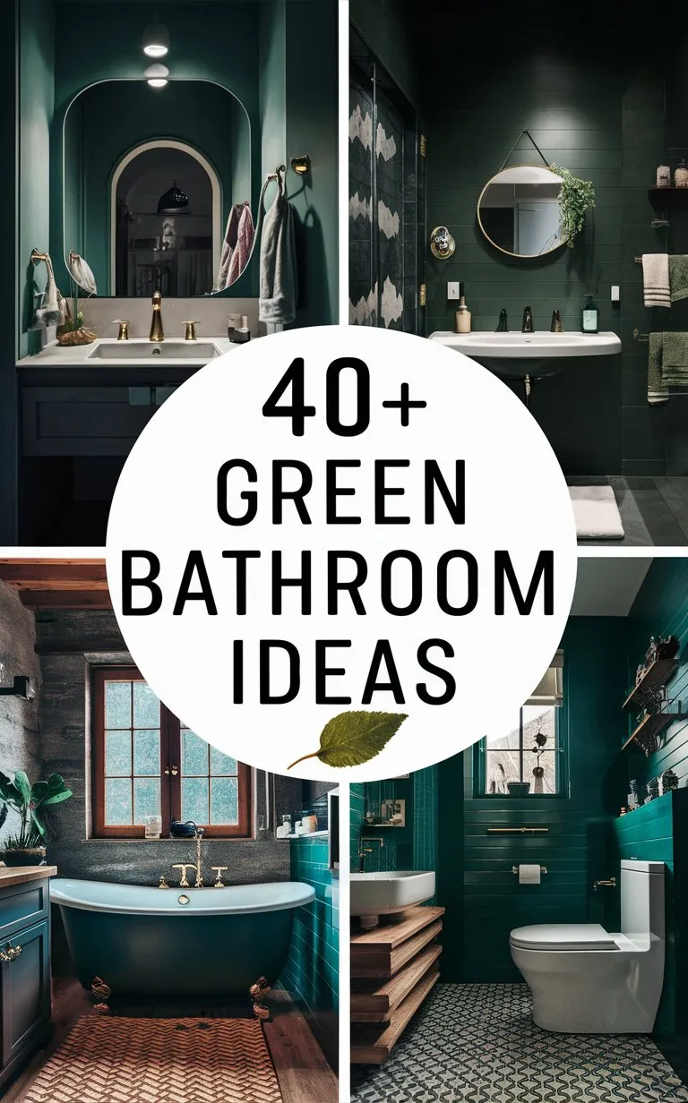 Green Bathroom Ideas