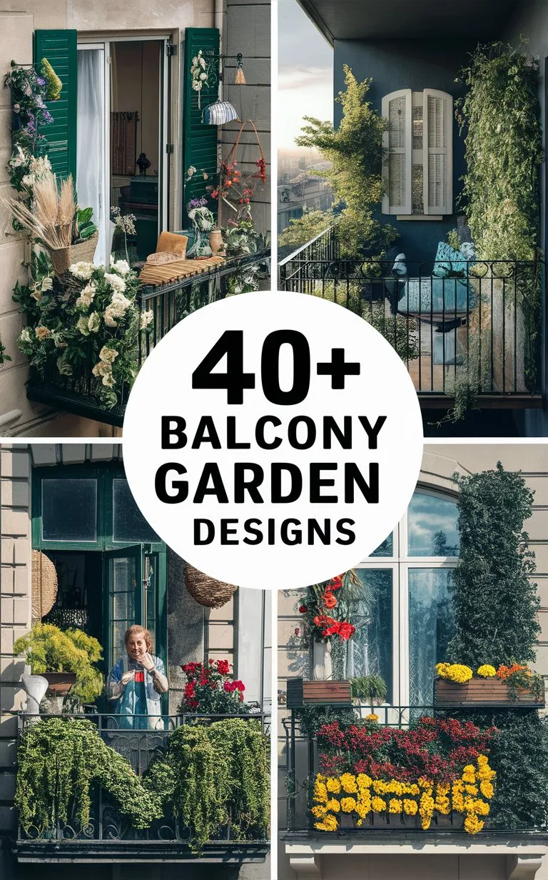 Balcony Garden Designs