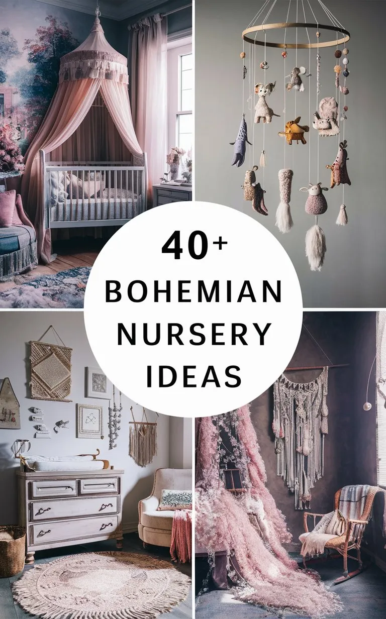 40+ Bohemian Nursery Ideas