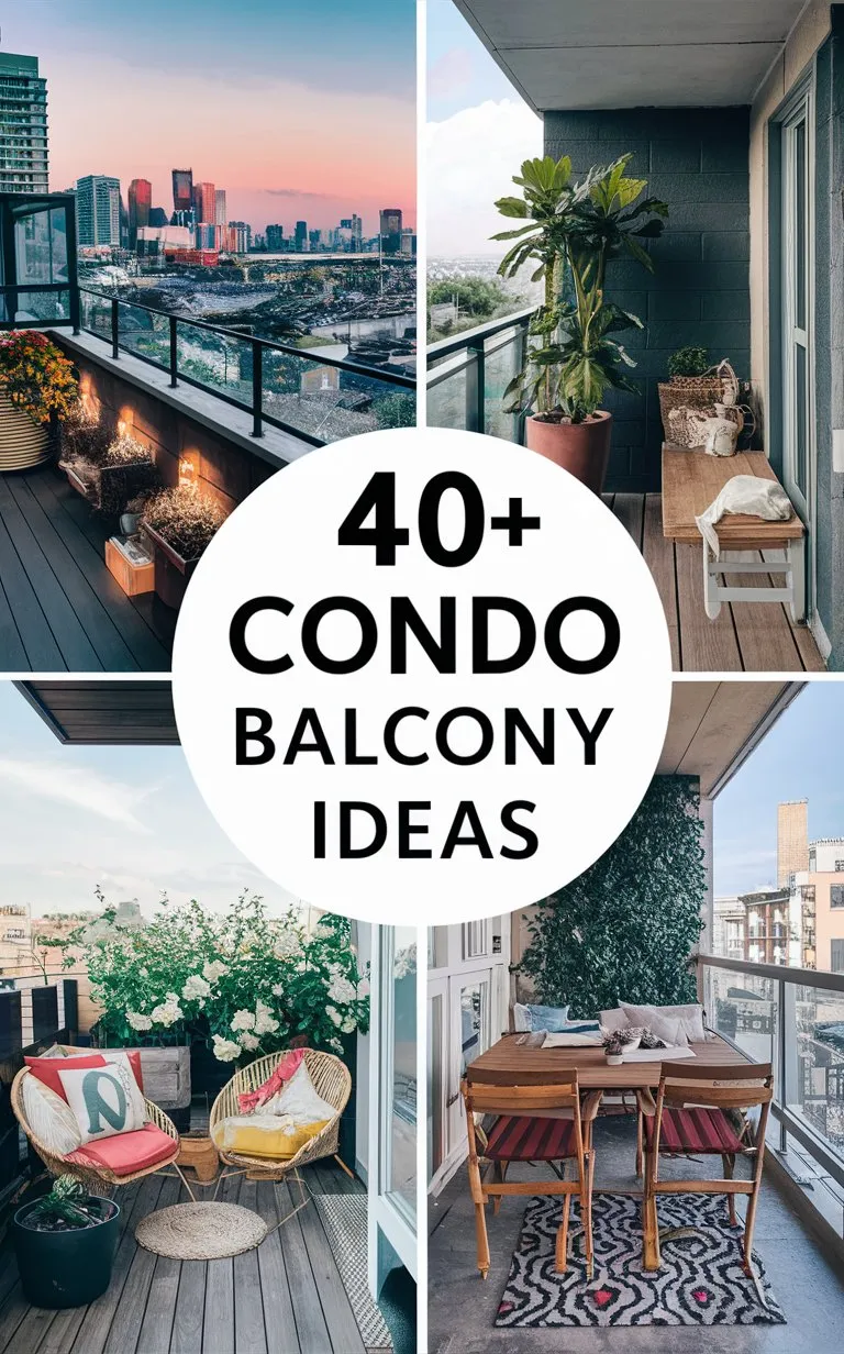 40+ Condo Balcony Ideas