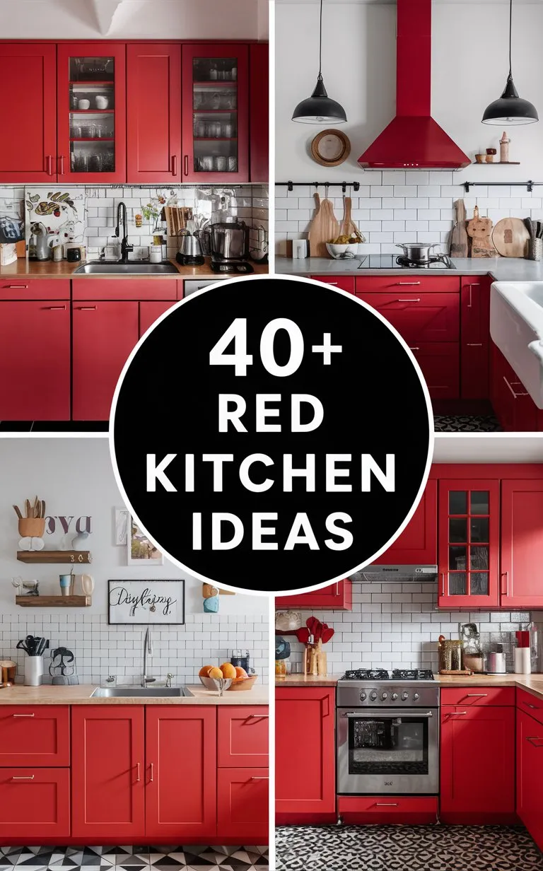 Red Kitchen Ideas